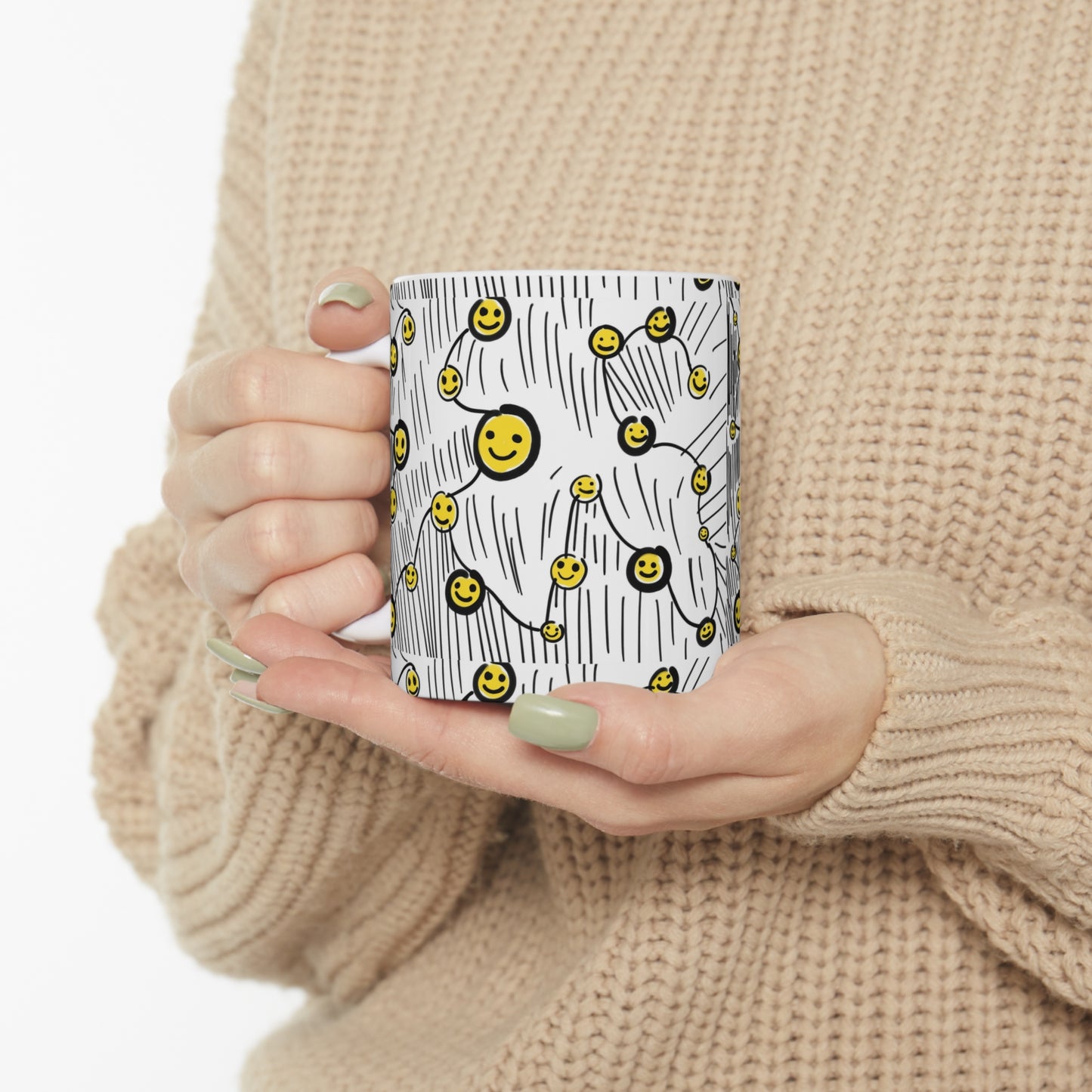 A cup of happy. Mug 11oz