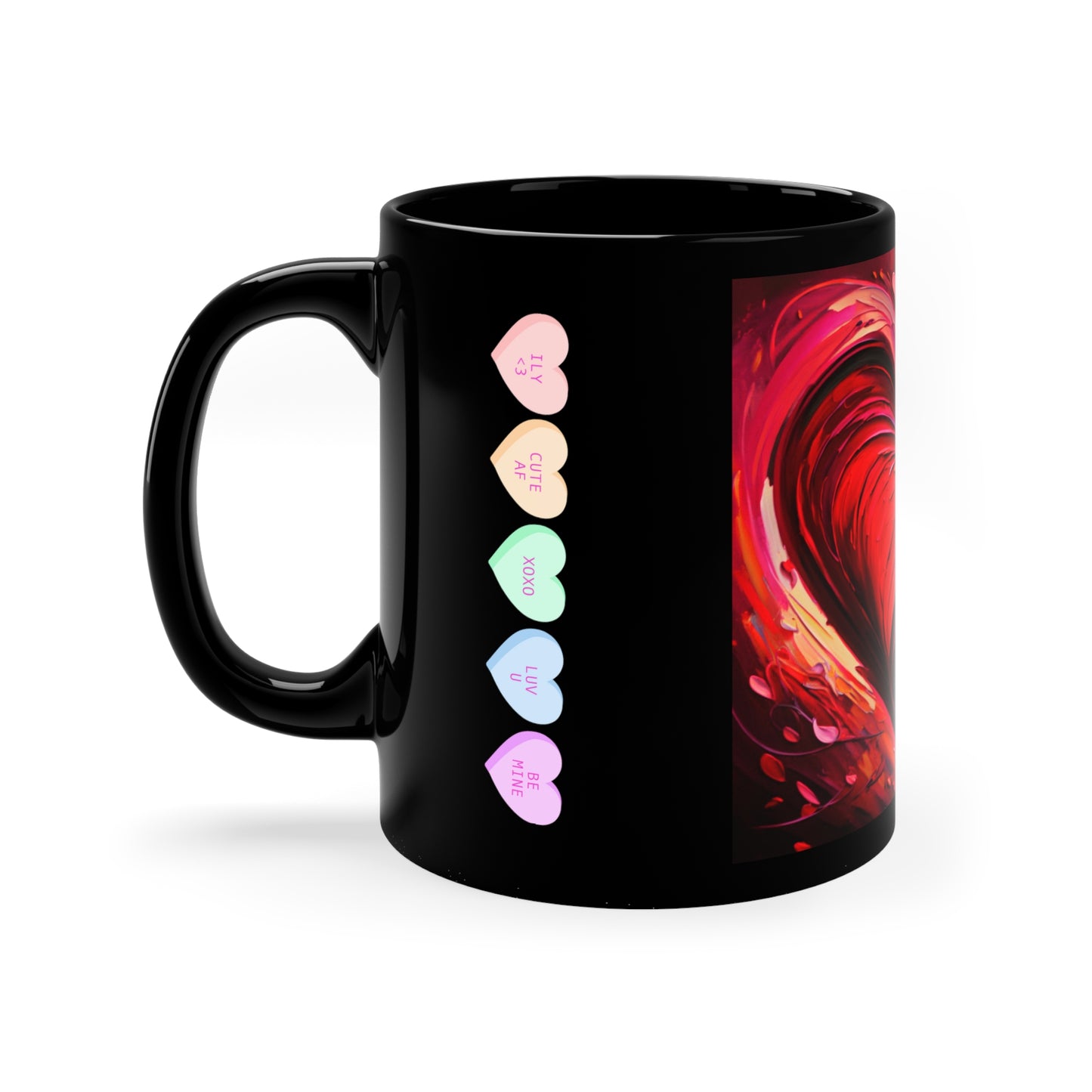 Have A Heart. 11oz Black Mug