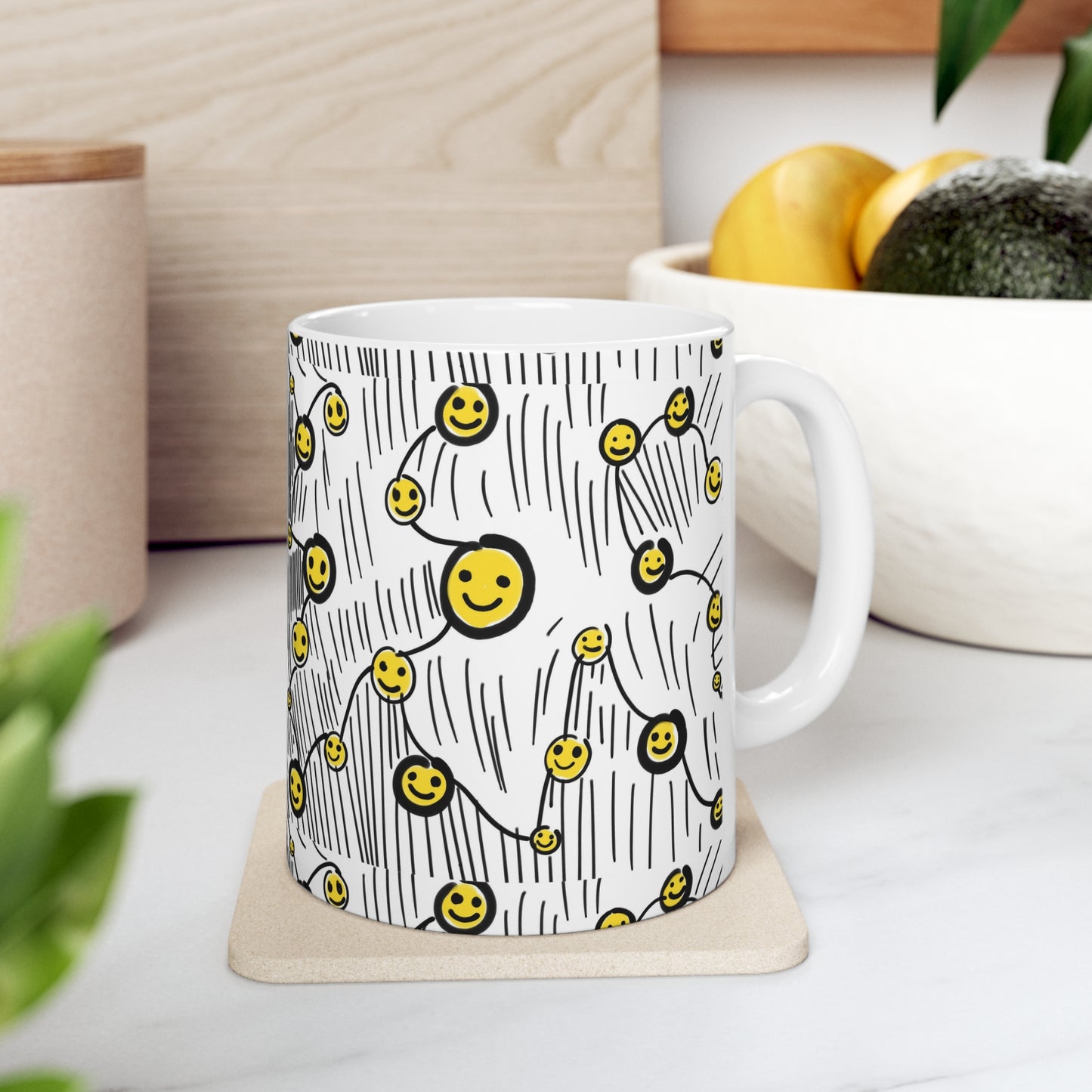 A cup of happy. Mug 11oz