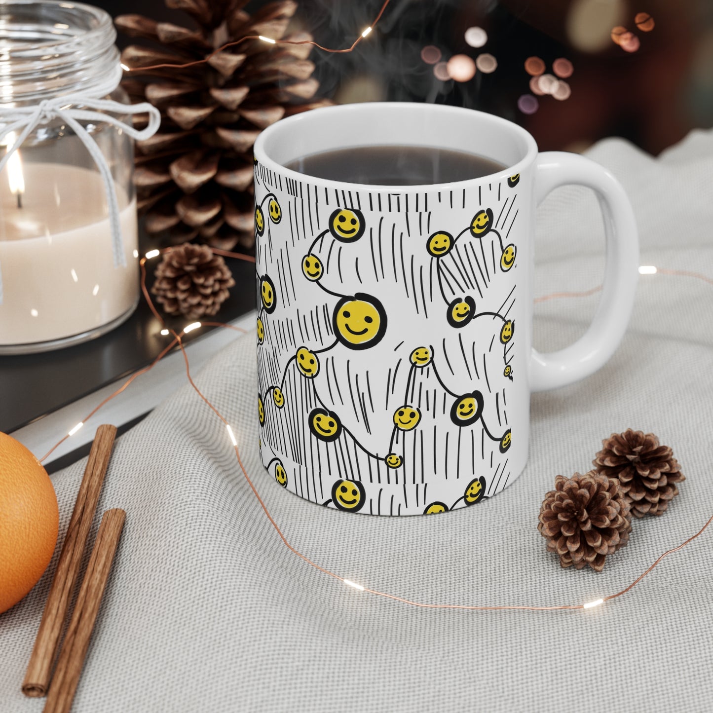 A cup of happy. Mug 11oz