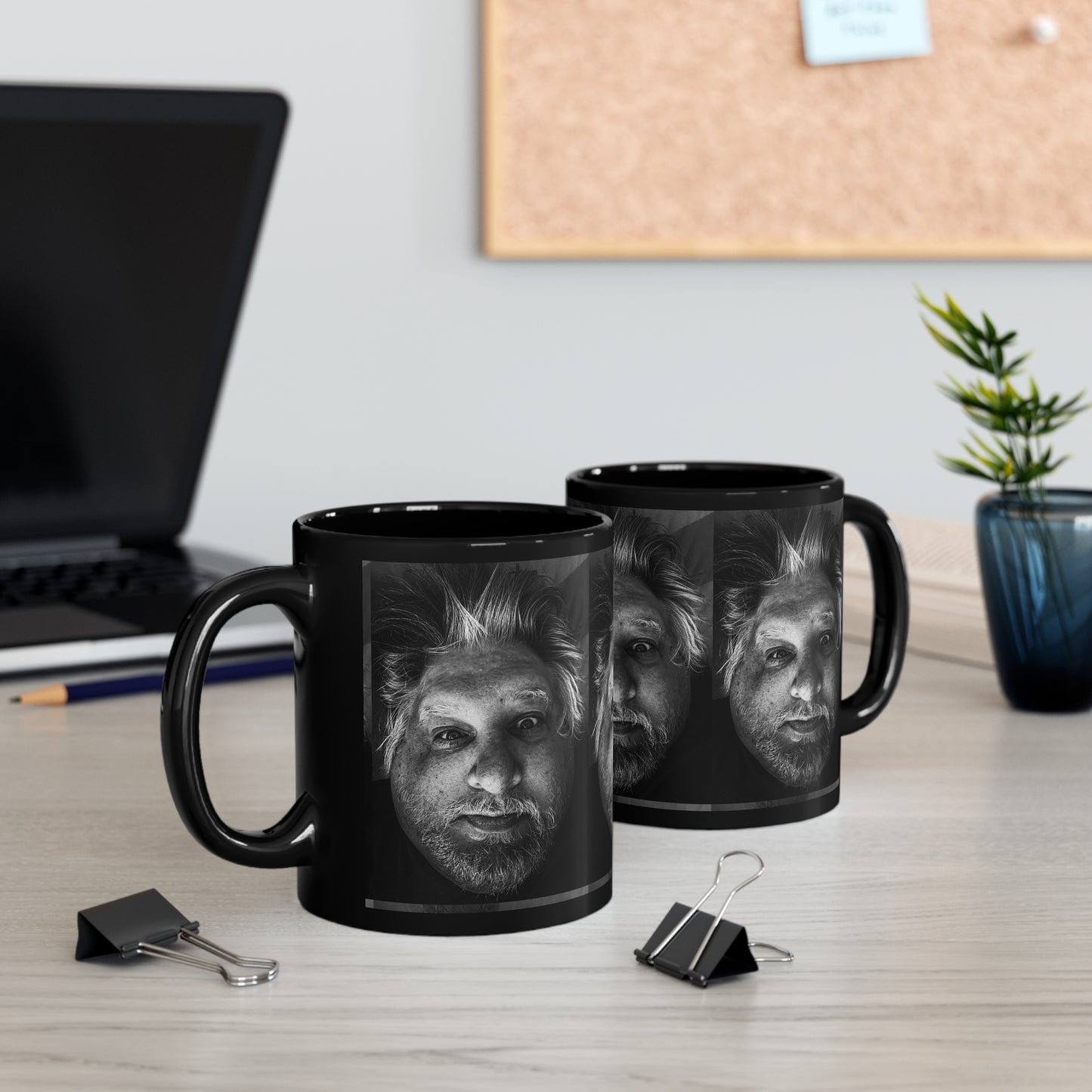 Crazy American. 11oz Black Mug