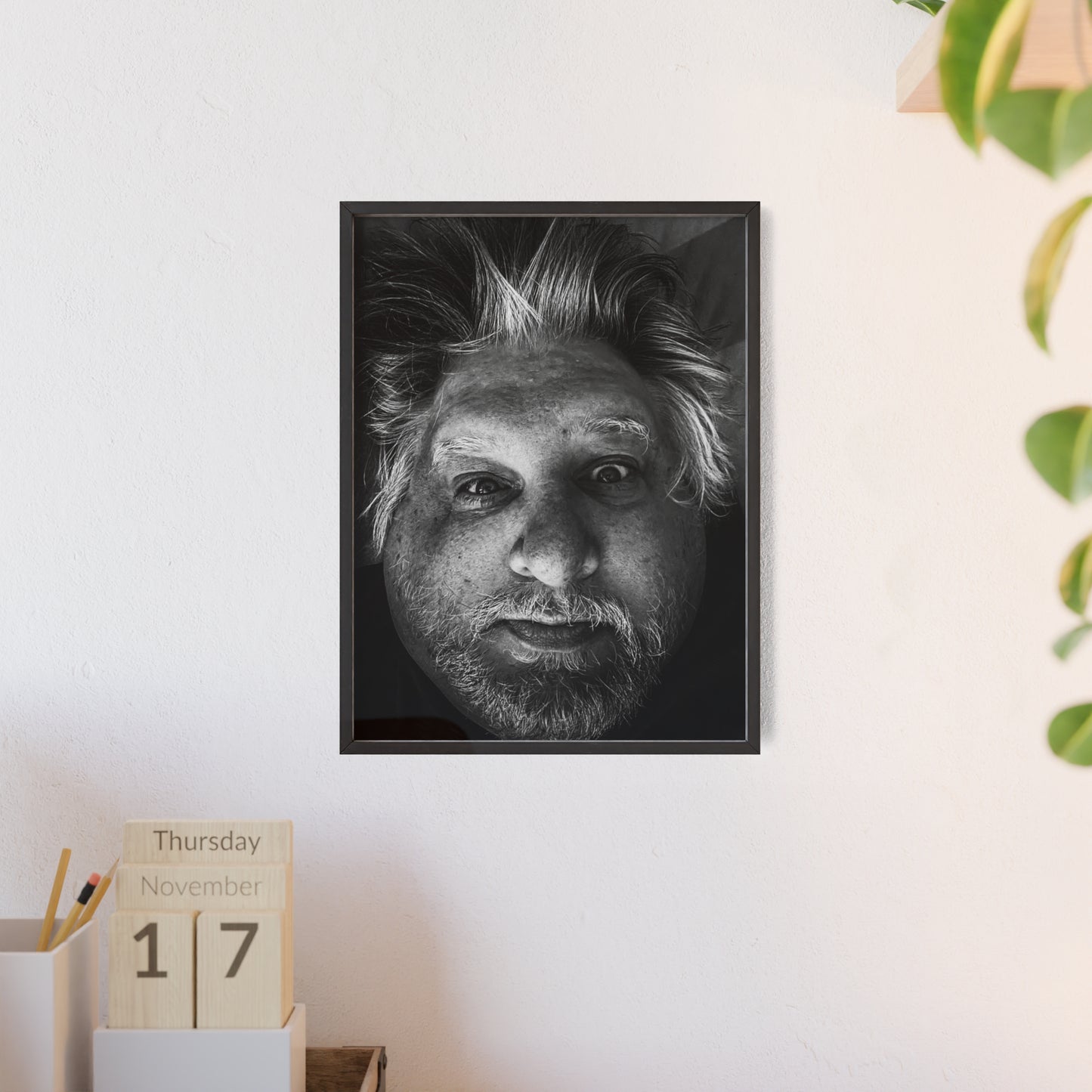 Scaplen Posters with Wooden Frame