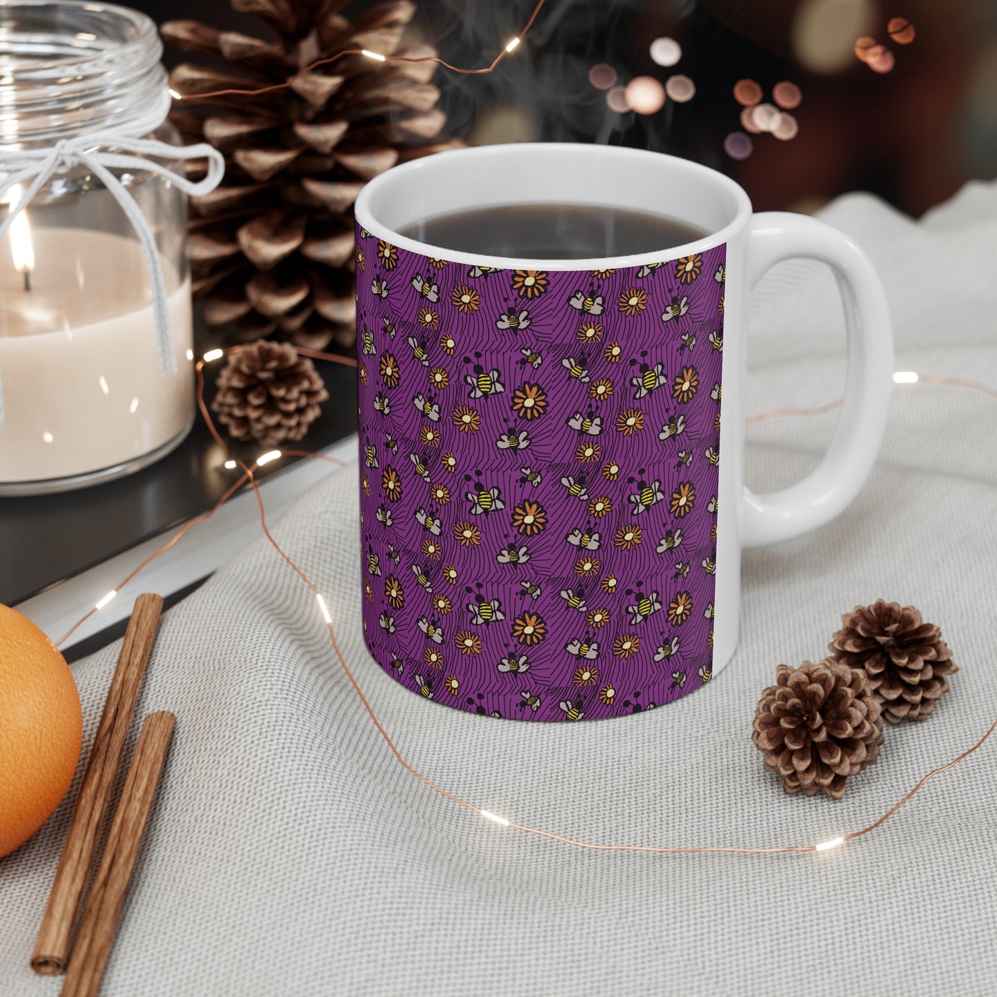 Bee Creative. Mug 11oz