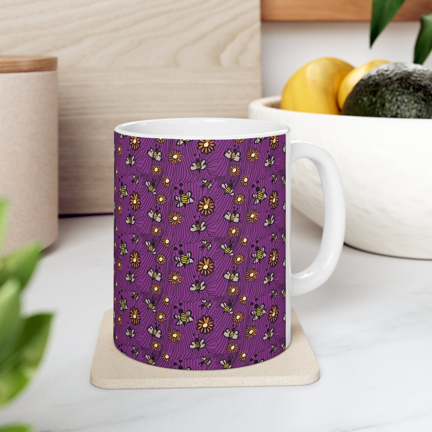 Bee Creative. Mug 11oz