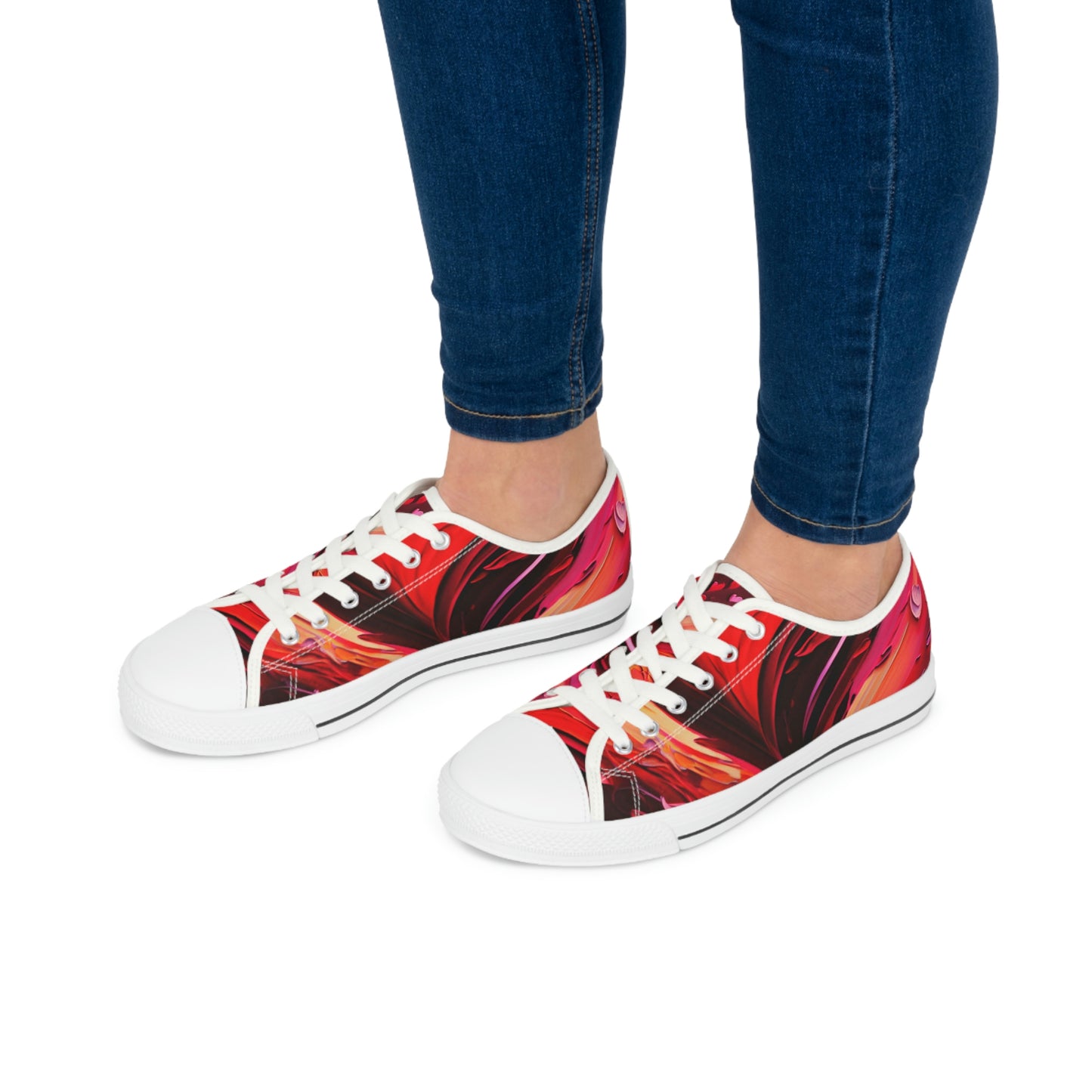 Have A Heart. Women's low top sneakers.